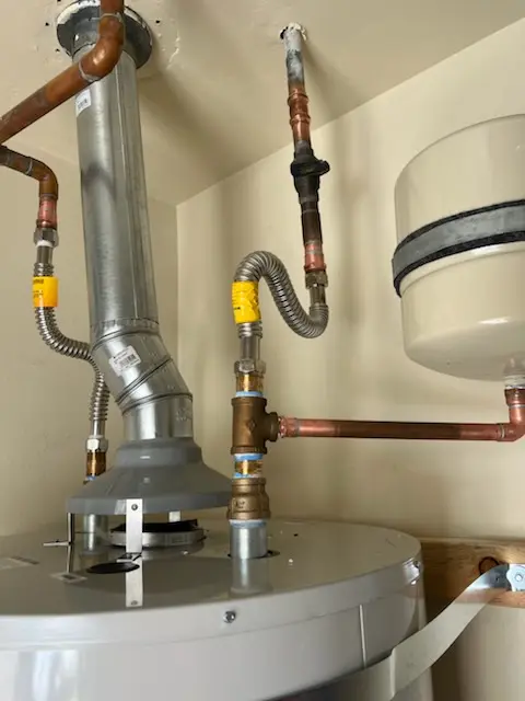 Water heater installation and plumbing repair in Weikel